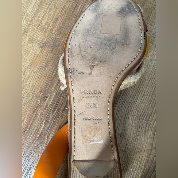 Prada Women's Multicolor Sandals Vintage - Picture 8 of 8